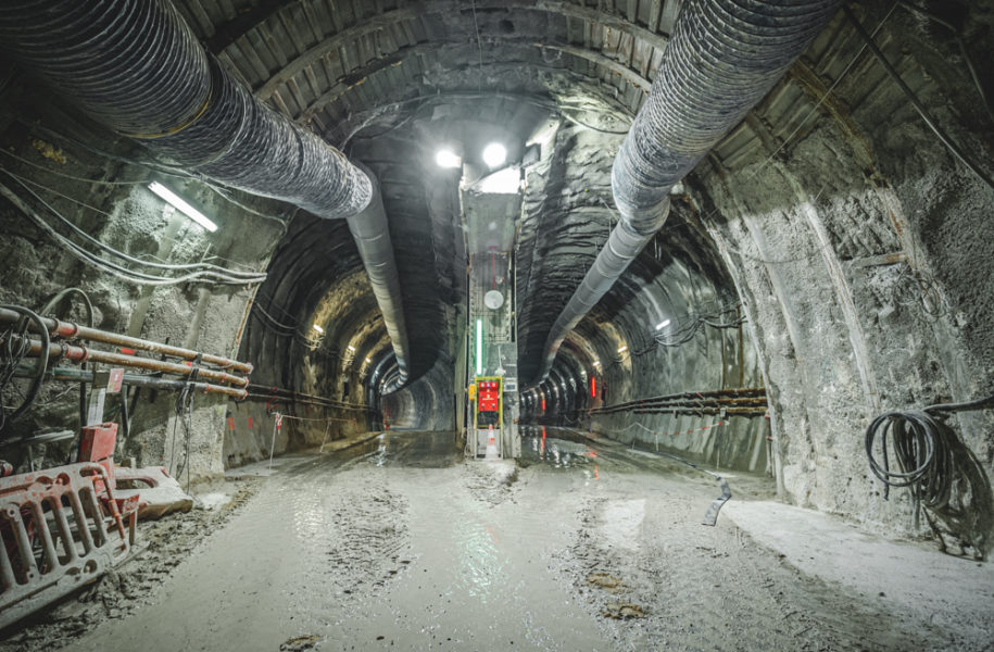 Chantier du RER E- CNIT