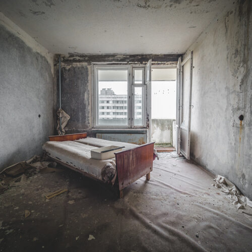 Chambre irradiée - Tchernobyl