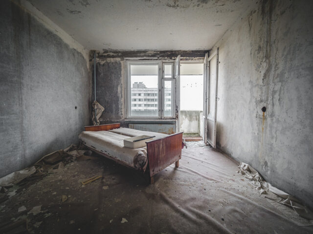 Chambre irradiée - Tchernobyl